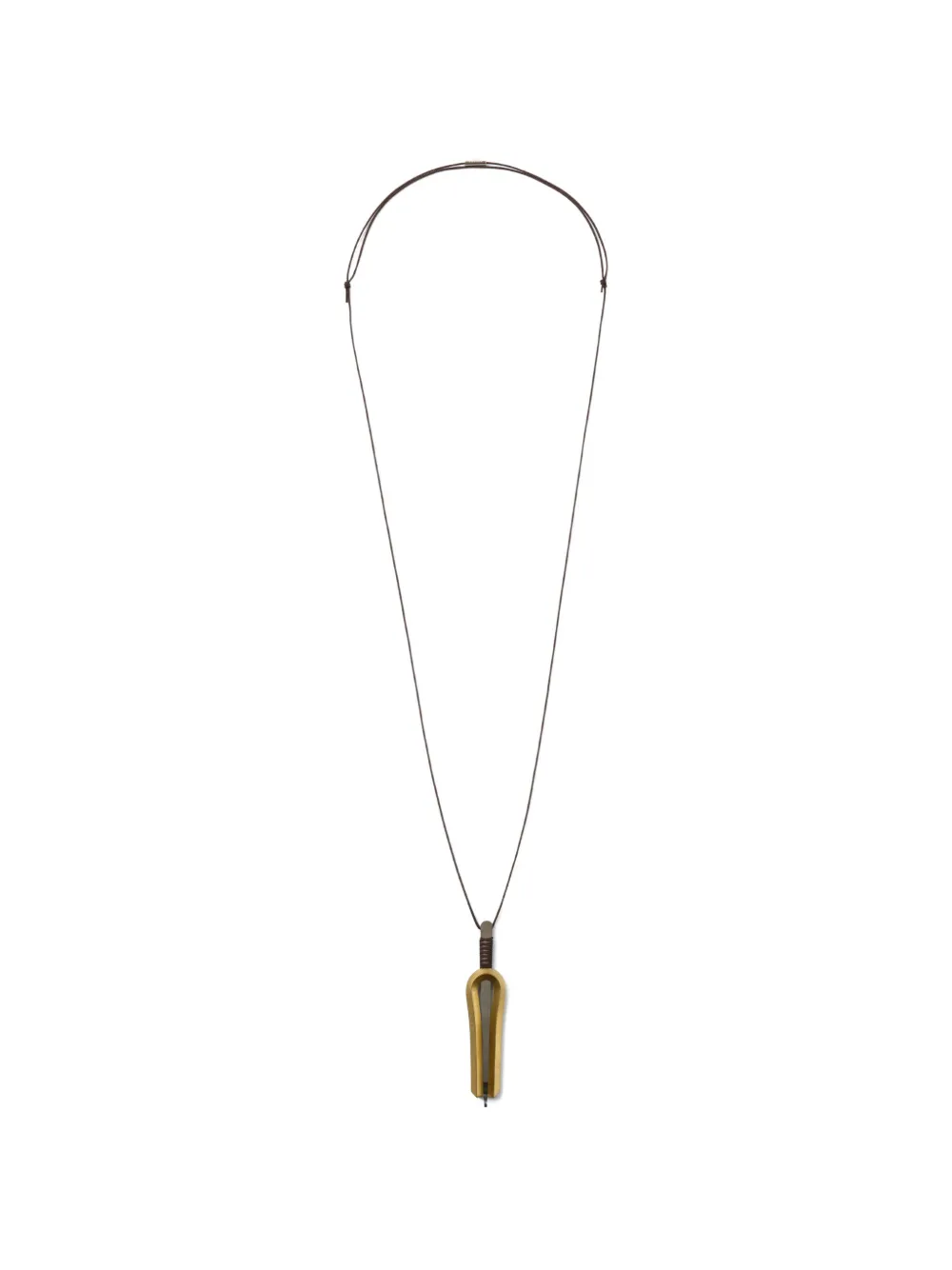 LEMAIRE harp-shape necklace - Oro