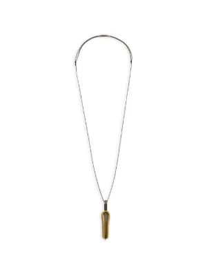 LEMAIRE Personal Brush tassel-pendant Necklace | Silver | FARFETCH