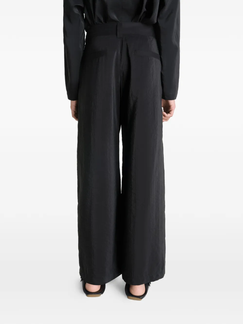 LEMAIRE Straight pantalon Zwart