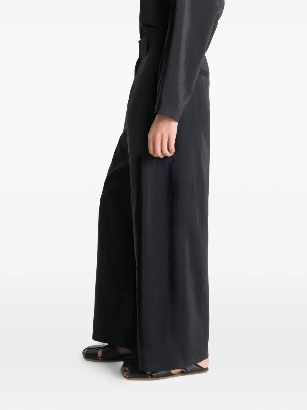 LEMAIRE Straight pantalon Zwart