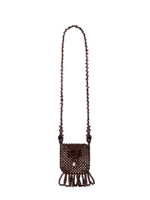 LEMAIRE Grigri beaded necklace bag