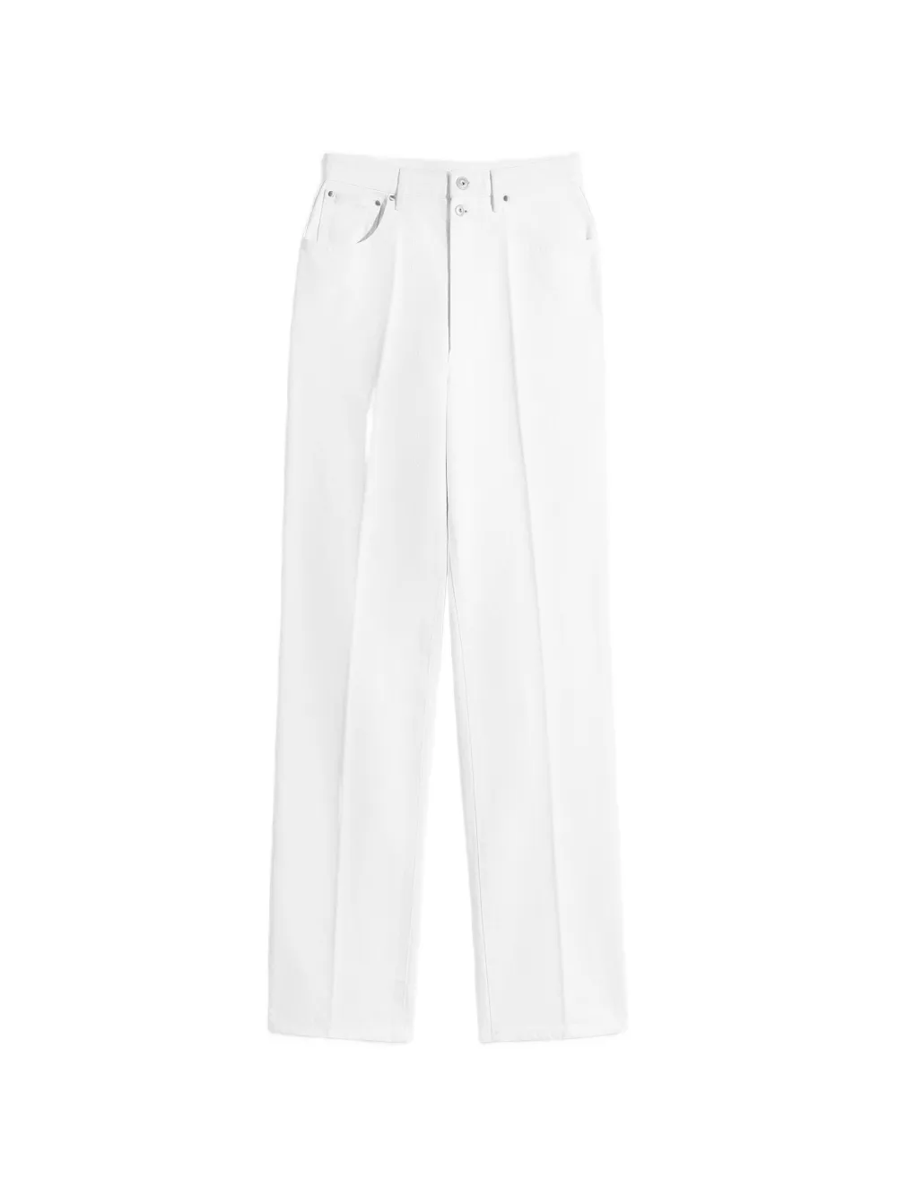 LEMAIRE belt-loop pocket jeans - Bianco