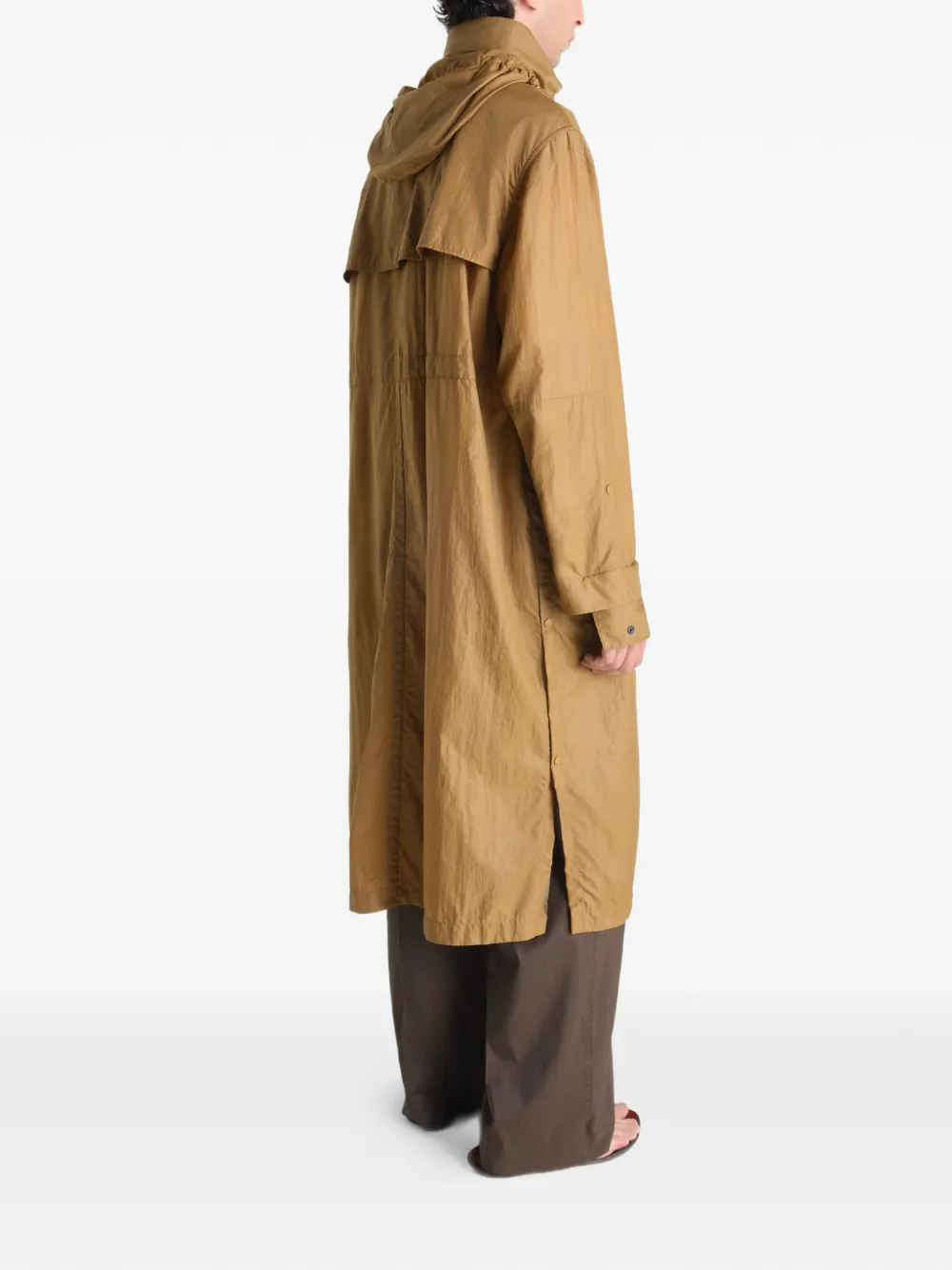 LEMAIRE Regenjas met capuchon Bruin