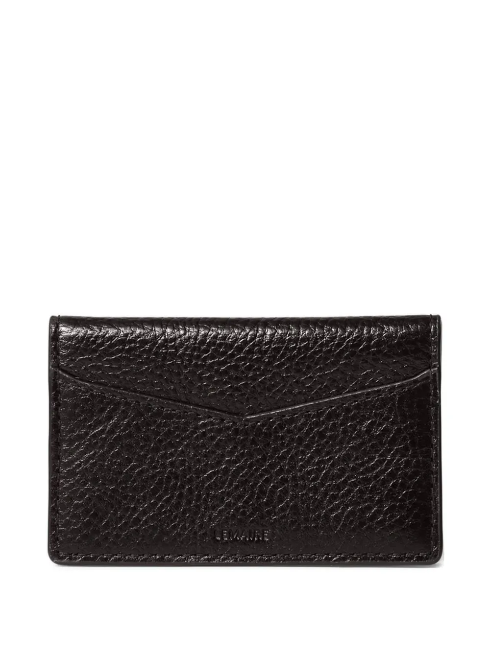 LEMAIRE logo-detail wallet - Marrone