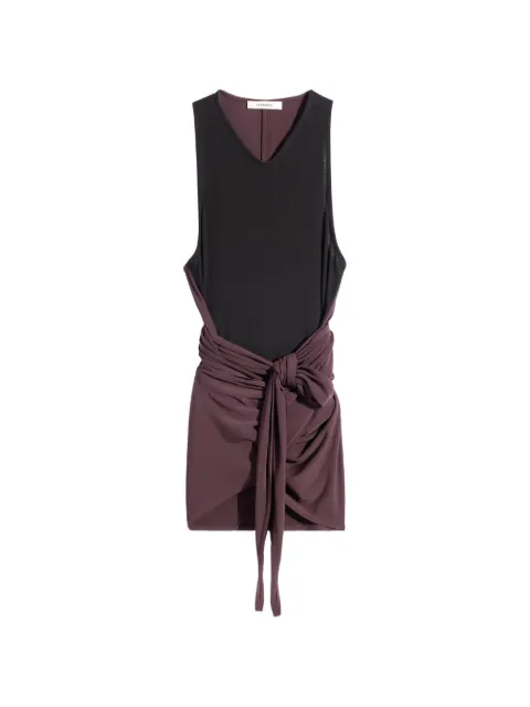 LEMAIRE ærmeløs draperet kjole