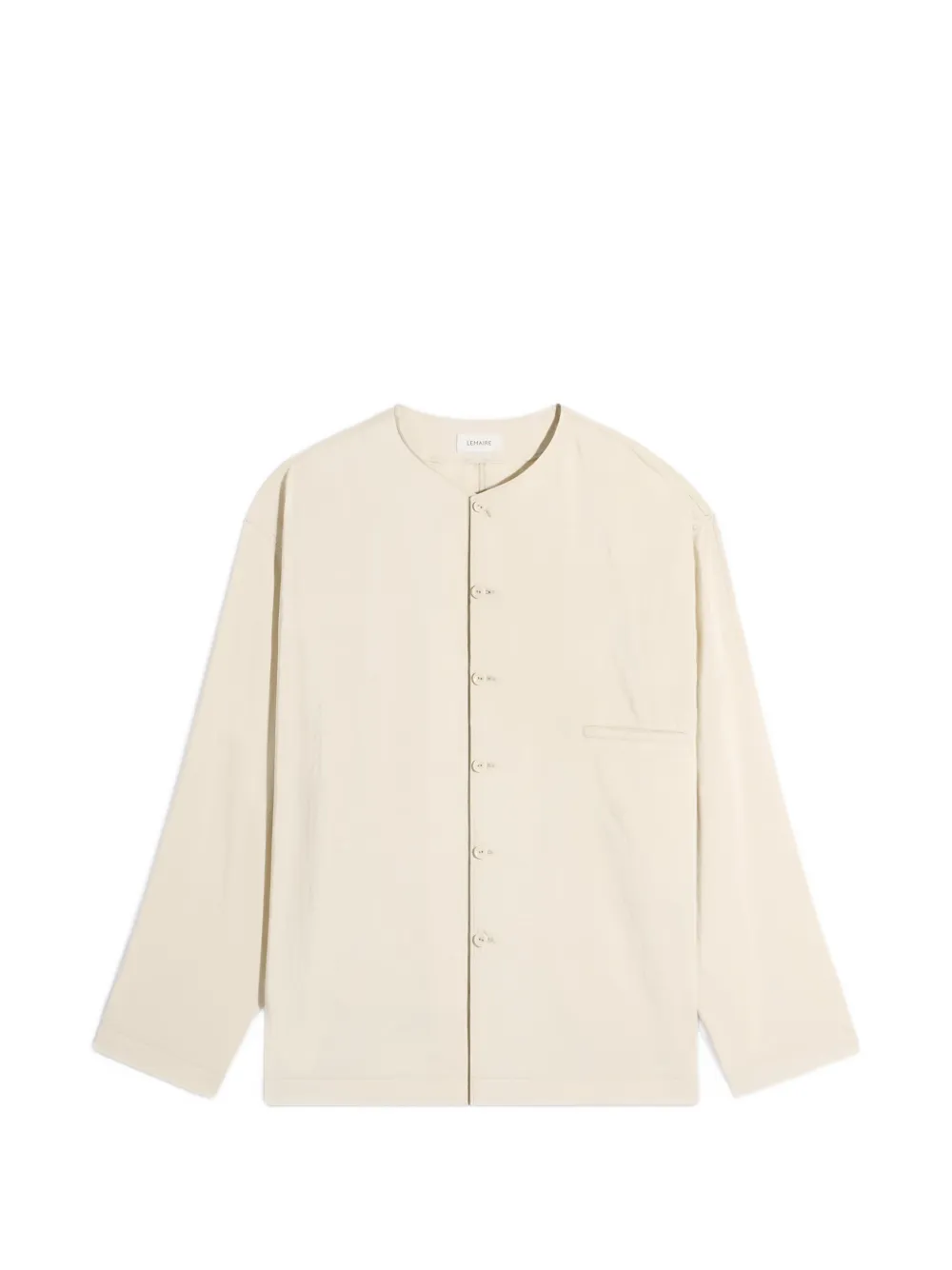 LEMAIRE Camicia con taschino - Toni neutri