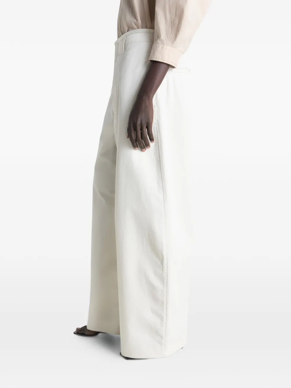  Lemaire Belt-loop Pocket Trousers - Neutrals 
