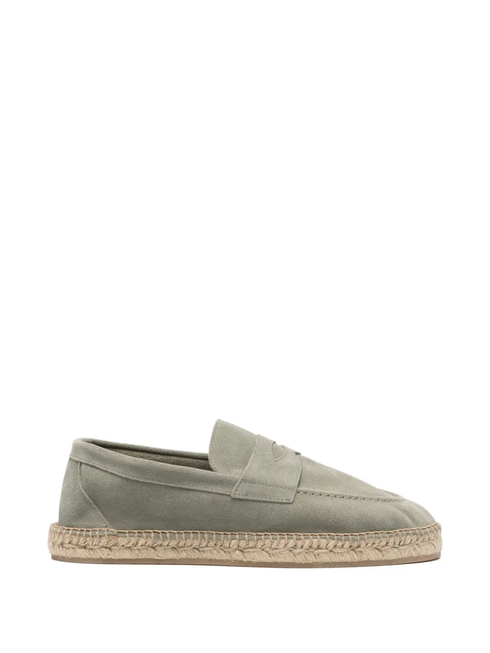 Lardini penny trim loafers - Grigio