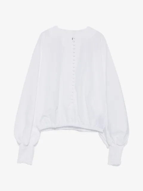 Balmain camisa de manga murciélago