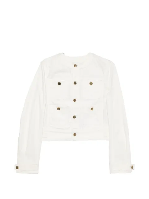 Balmain patch-pocket denim jacket