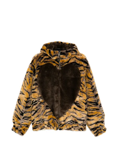 Kenzo heart-detail tiger jacket