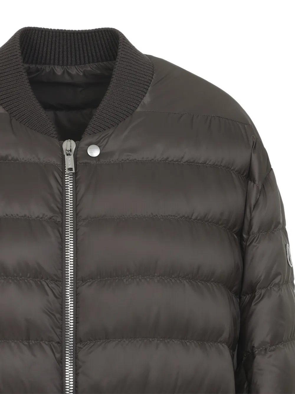 Moncler x Rick Owens gewatteerd donsjack Bruin