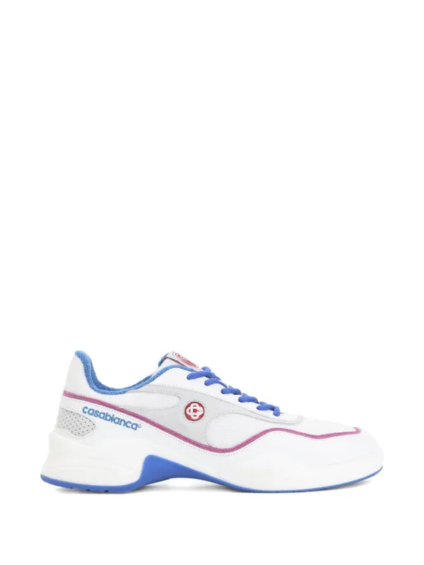 Casablanca Court Sneakers in White