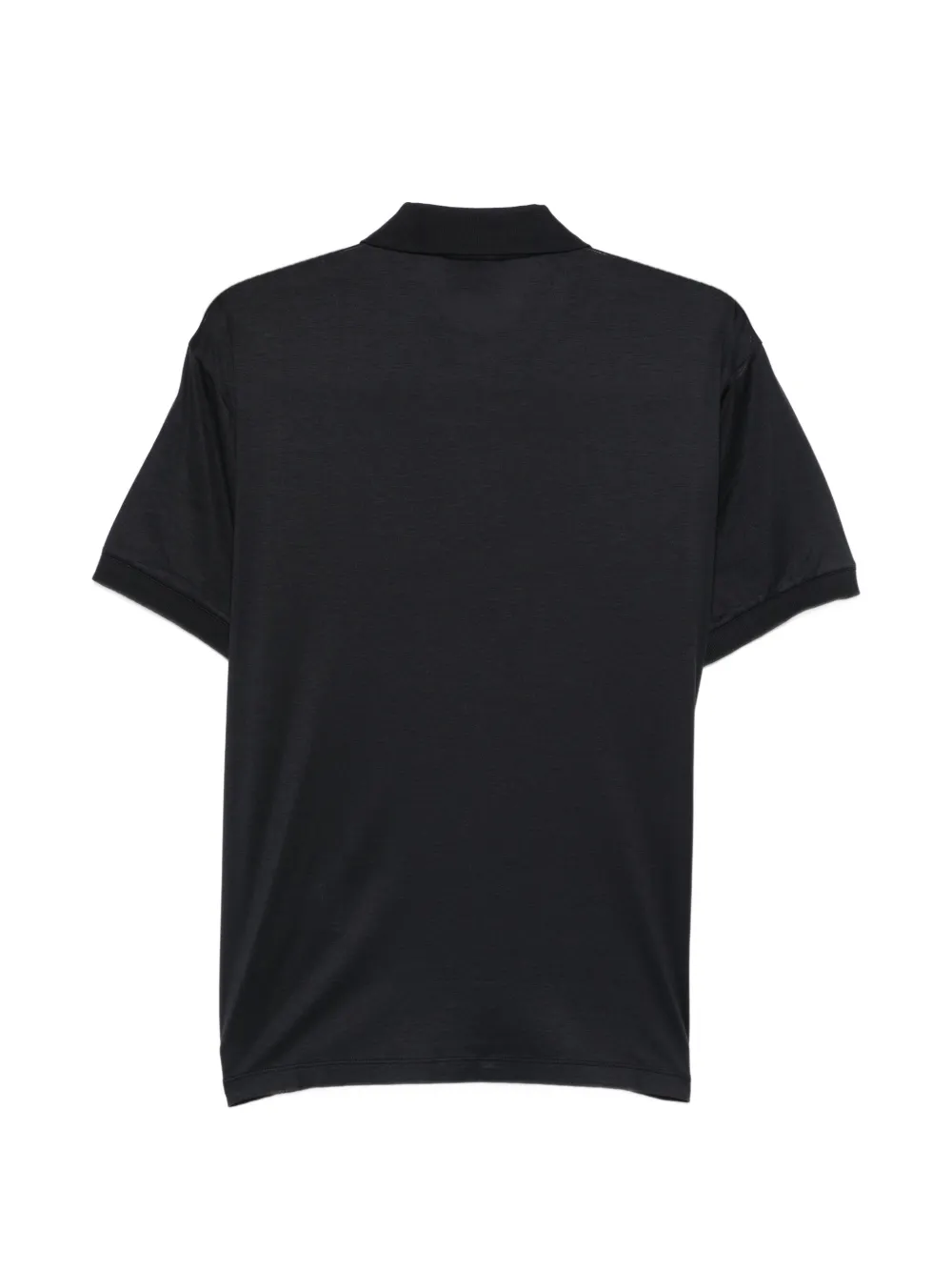 Emporio Armani Poloshirt met logo Zwart