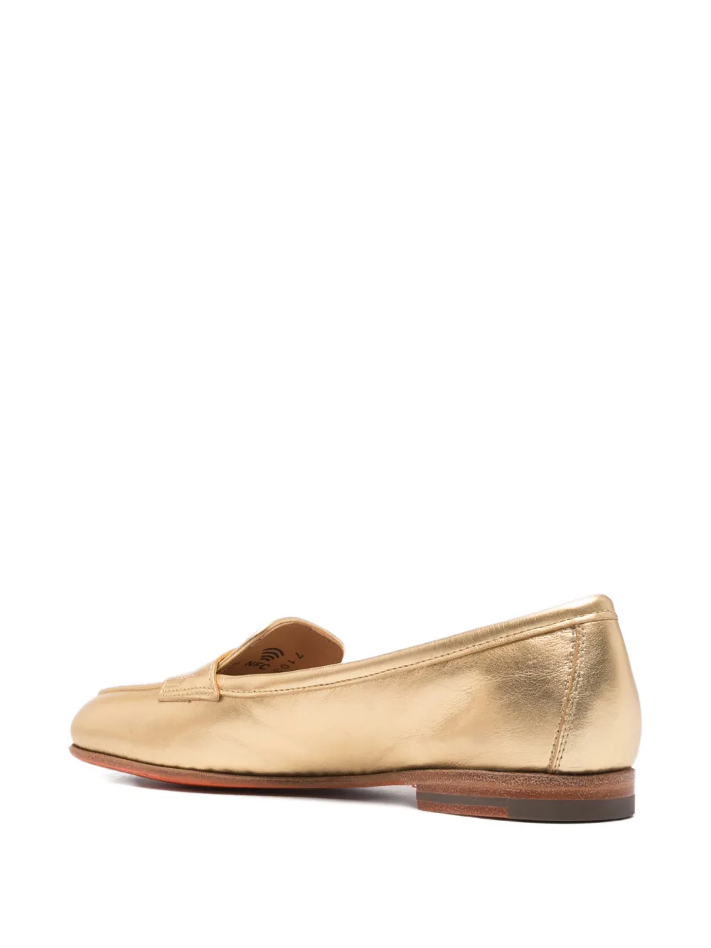 Santoni Penny loafers Goud