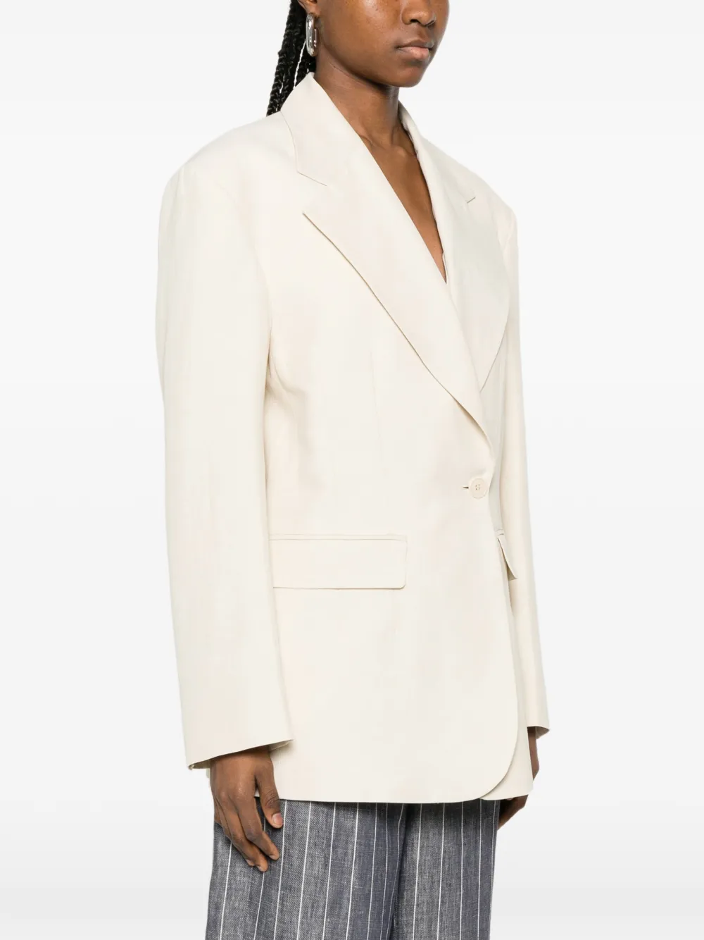  P.a.r.o.s.h. Flap Pocket Jacket - Neutrals 