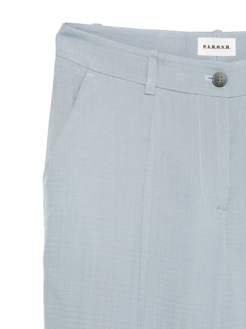  P.a.r.o.s.h. Cuffed Cropped Trousers - Blue 