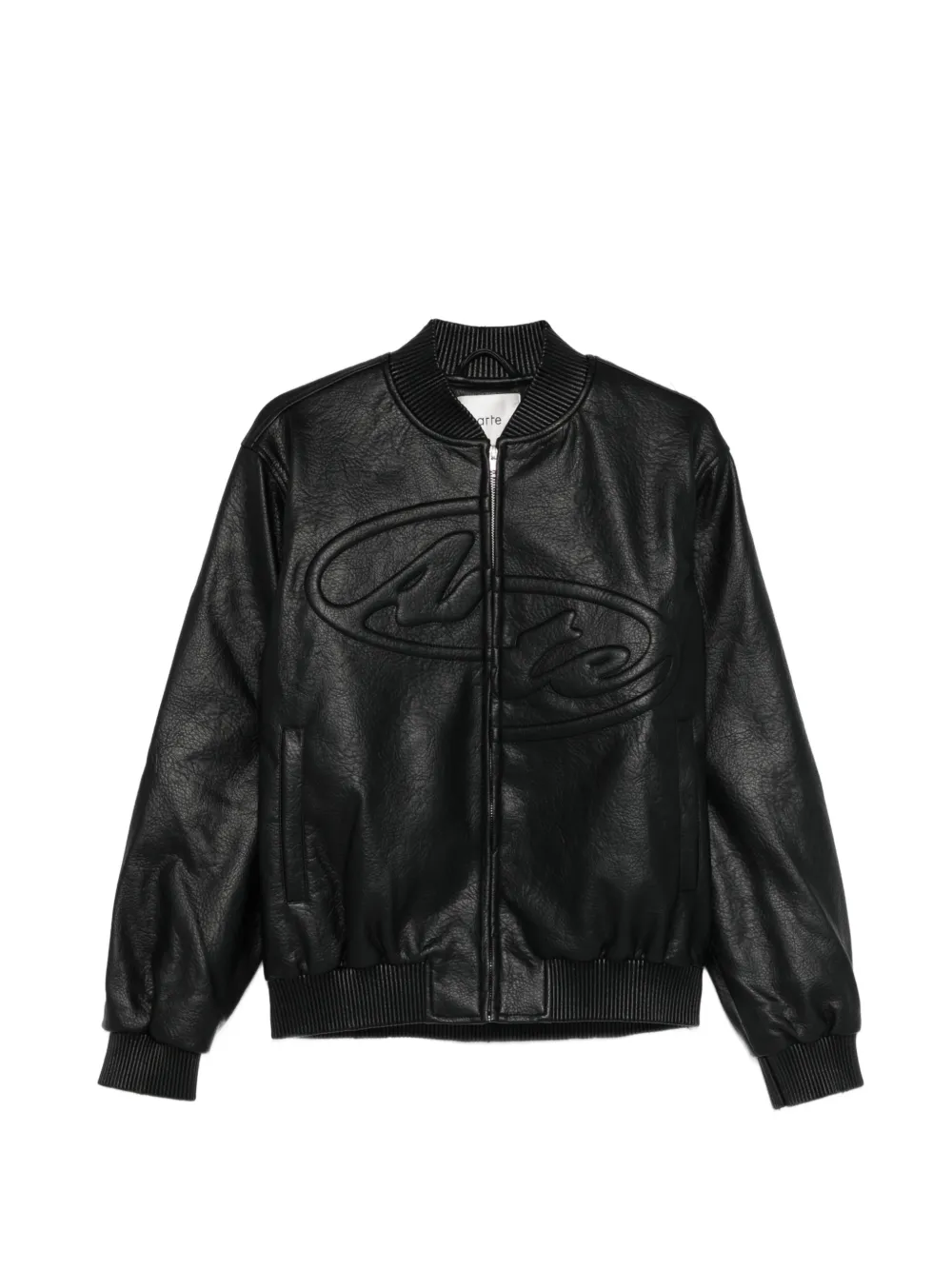 Arte Antwerp logo-detail jacket - Nero