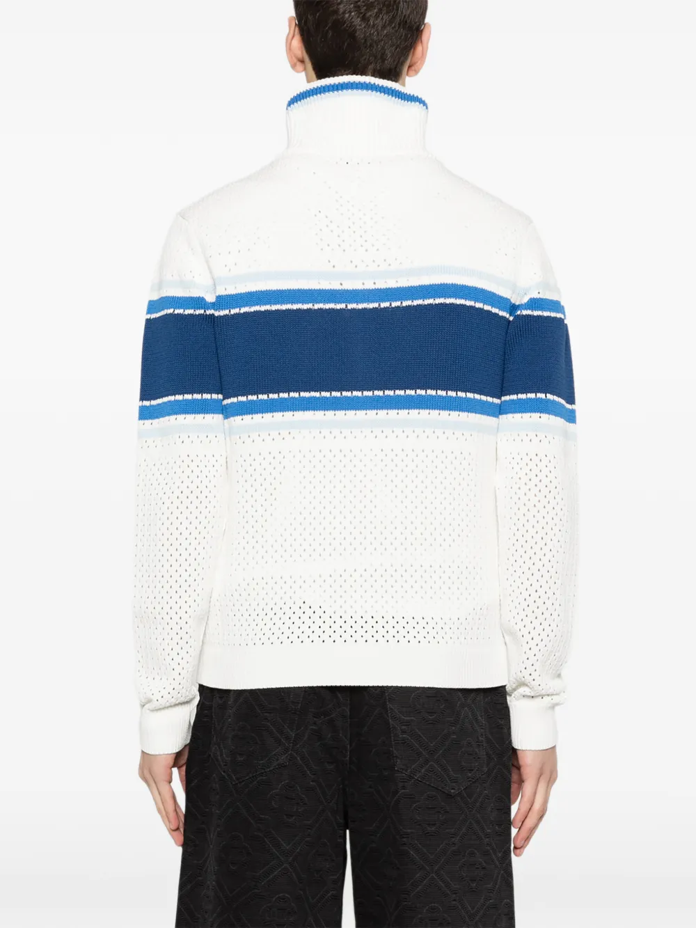 Casablanca Gestreept vest Wit