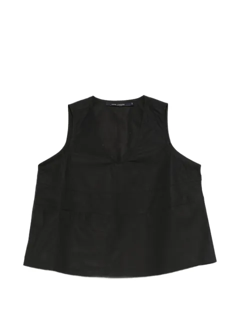 Sofie D'hoore Brambel V-neck sleeveless top