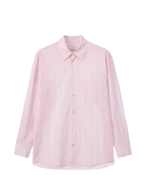 DUNST stripe-pattern shirt