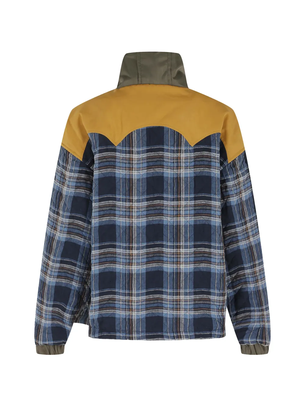 Turtleneck Long-Sleeved Jacket