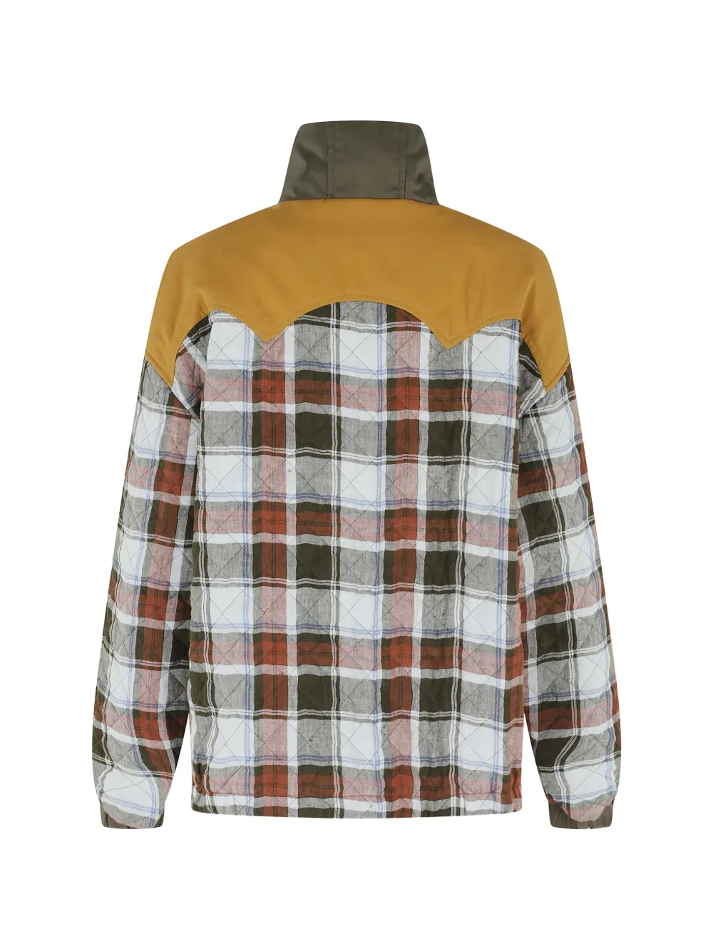  Marbell Turtleneck Long-sleeved Jacket - Green 