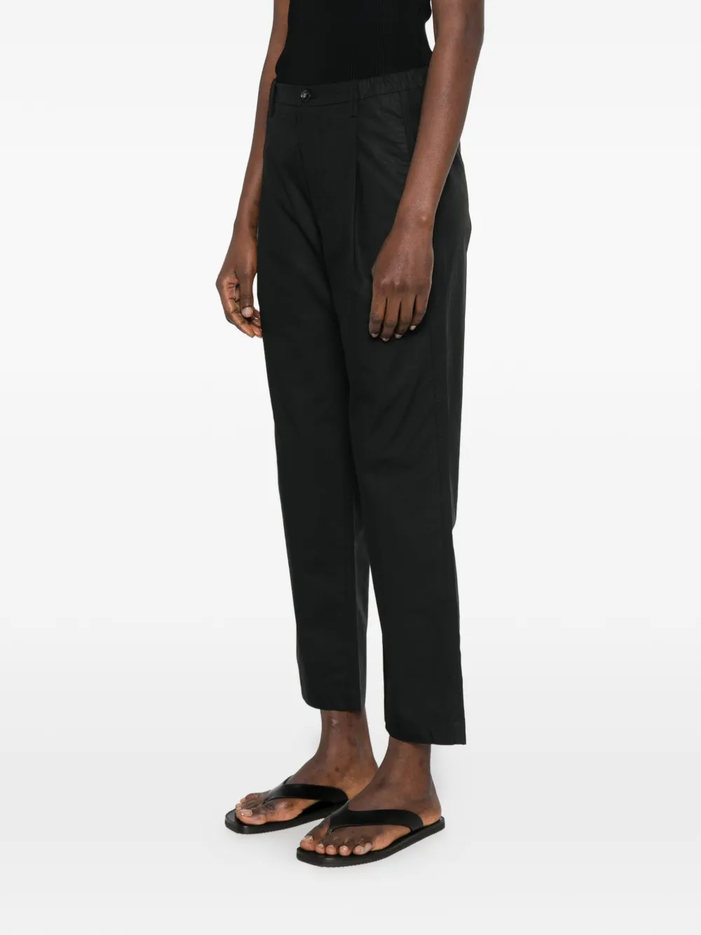  Sofie D'hoore Pico Pleated Trousers - Black 