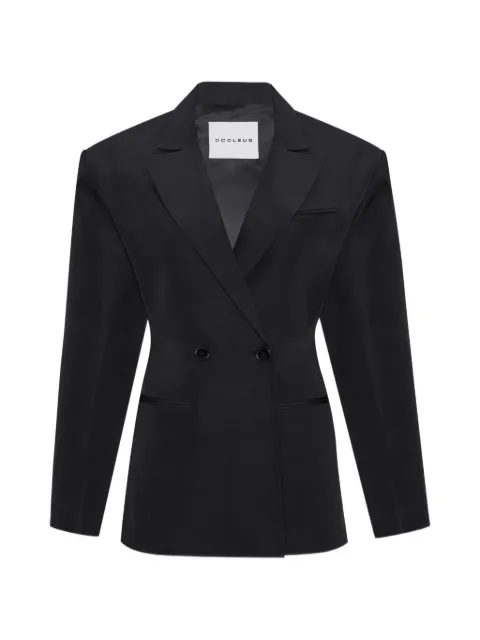 OCCLEUS blazer Sky con doble botonadura