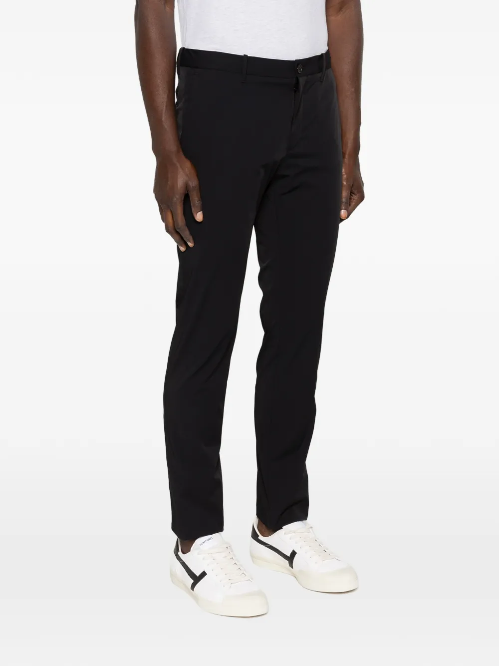 Incotex Straight broek Zwart