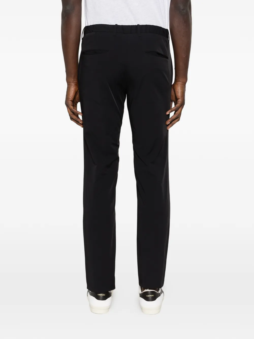 Incotex Straight broek Zwart