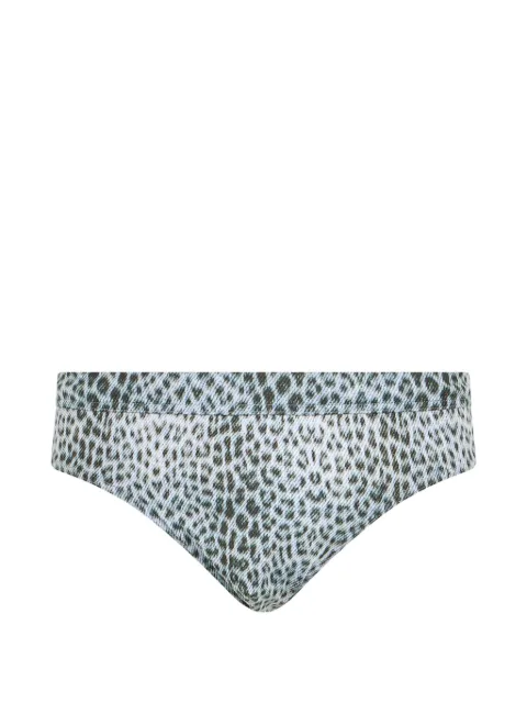 Roberto Cavalli animal-print swim trunks