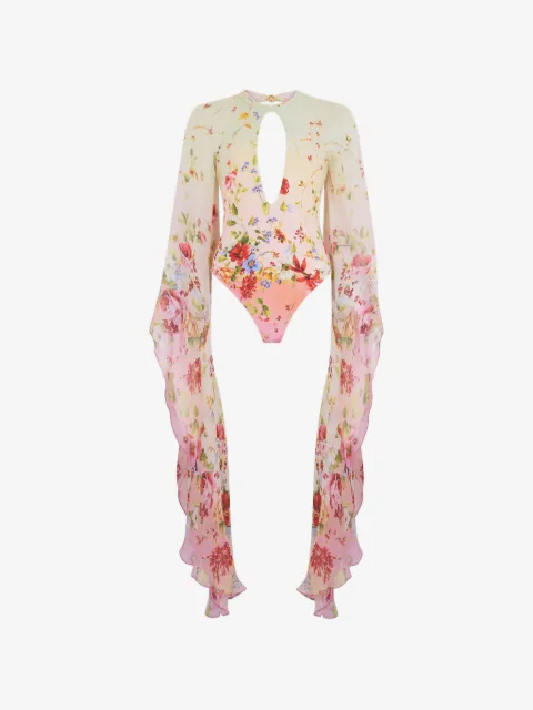 Roberto Cavalli Costume da bagno a fiori