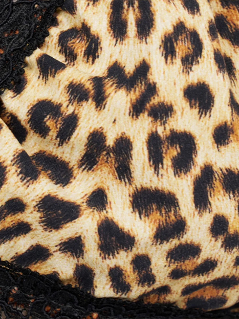 Roberto Cavalli Badpak met luipaardprint Zwart