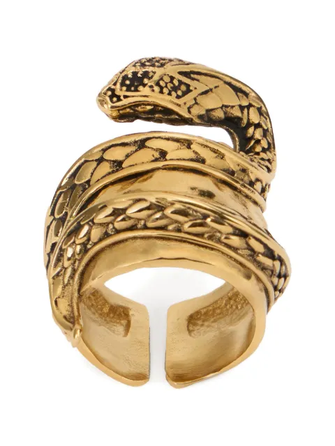 Roberto Cavalli snake-motif ring