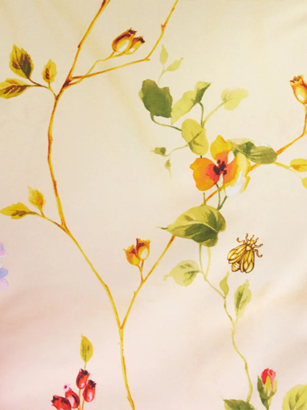 Roberto Cavalli Tuniek met bloemenprint Beige
