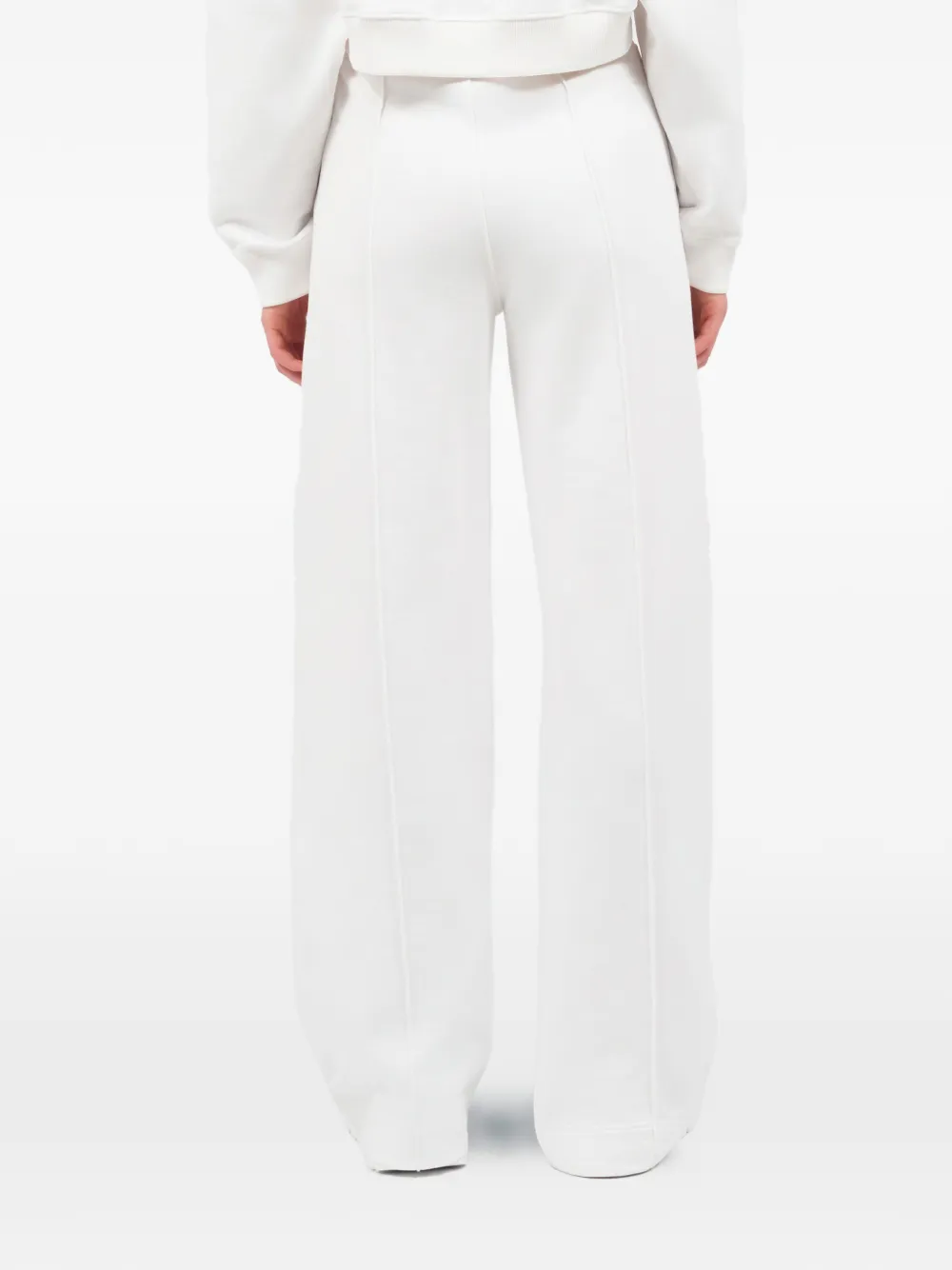 Roberto Cavalli Broek met trekkoord en tijgerapplicatie Wit