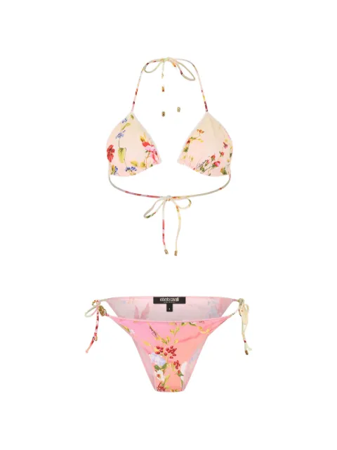 Roberto Cavalli bikini con estampado floral
