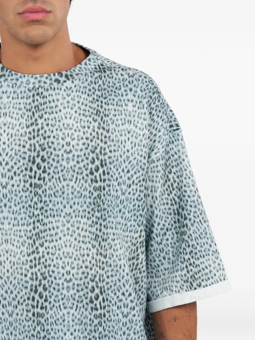 Roberto Cavalli Baby Jaguar T-shirt Blauw