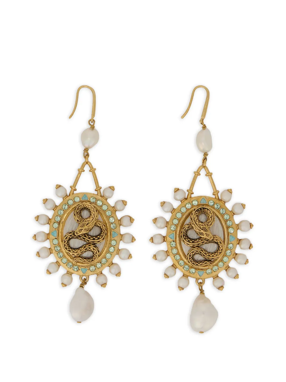 Roberto Cavalli Orecchini con perle - Oro