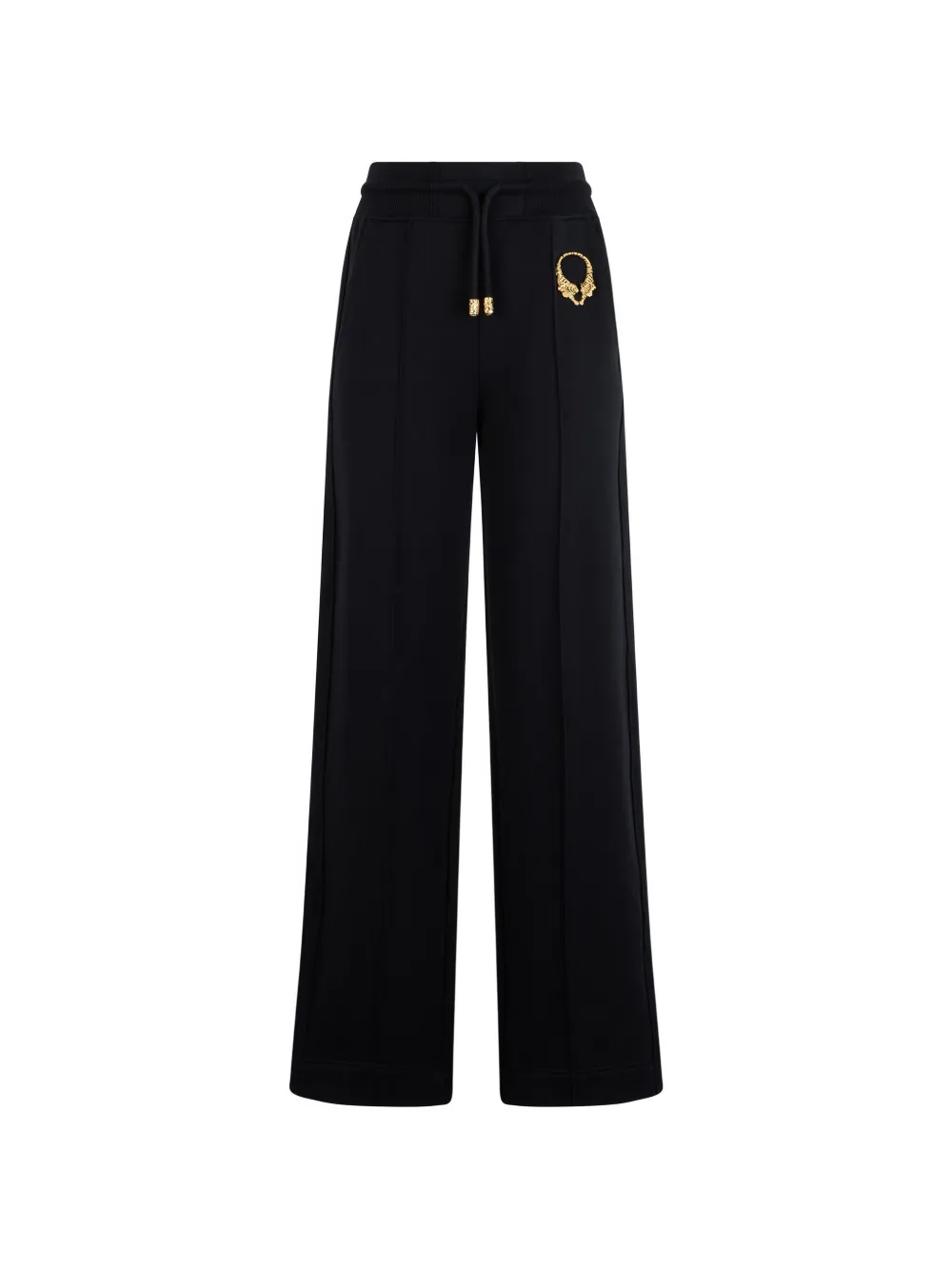 Roberto Cavalli logo-plaque drawstring track pants - Nero