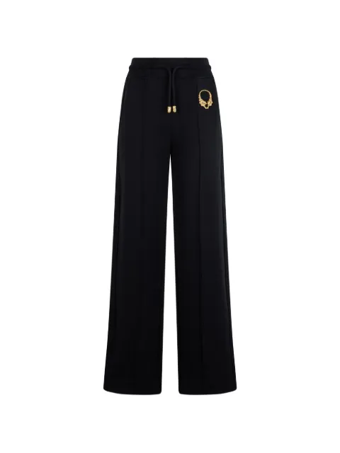 Roberto Cavalli pantalones de chándal con placa del logo