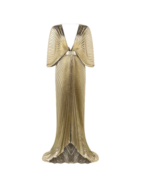 Roberto Cavalli V-neck maxi dress