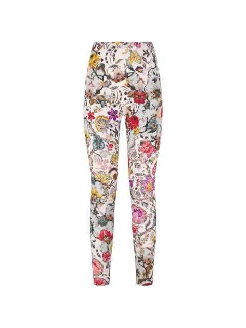 Roberto Cavalli floral-print leggings