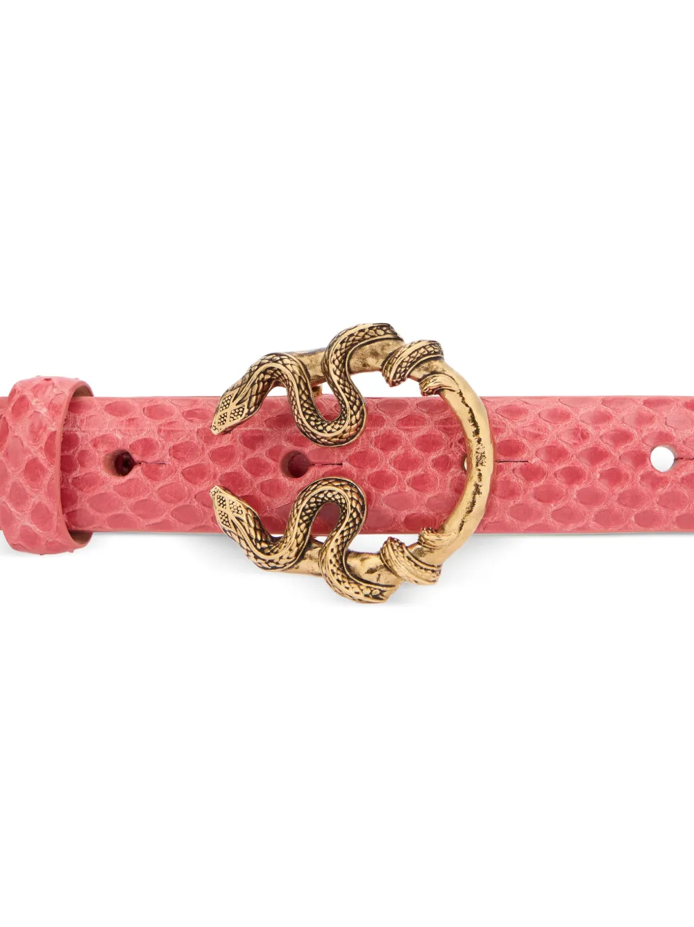 snake-buckle belt
