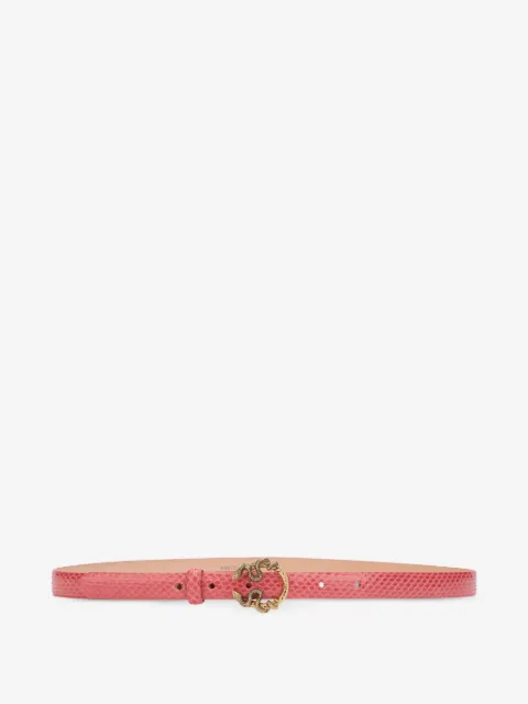 Roberto Cavalli snake-buckle belt