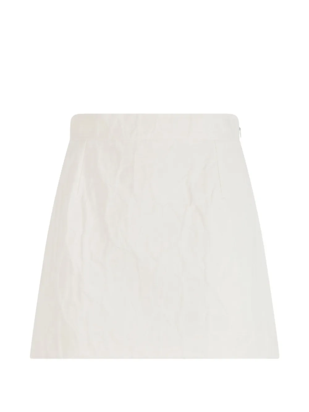 Roberto Cavalli zip-fastening mini skirt - Bianco