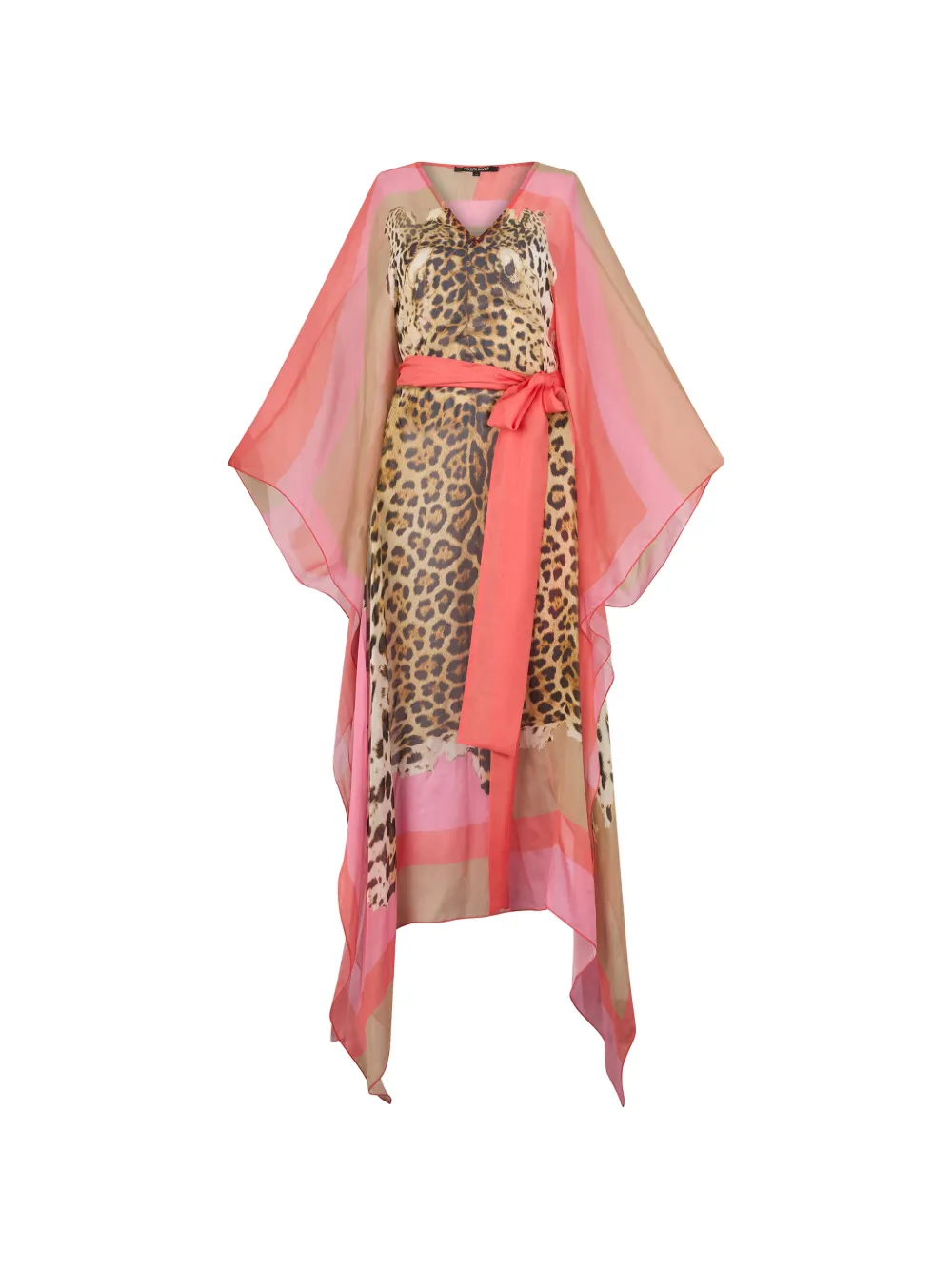 Roberto Cavalli Beachwear mit Leoparden-Print - Nude