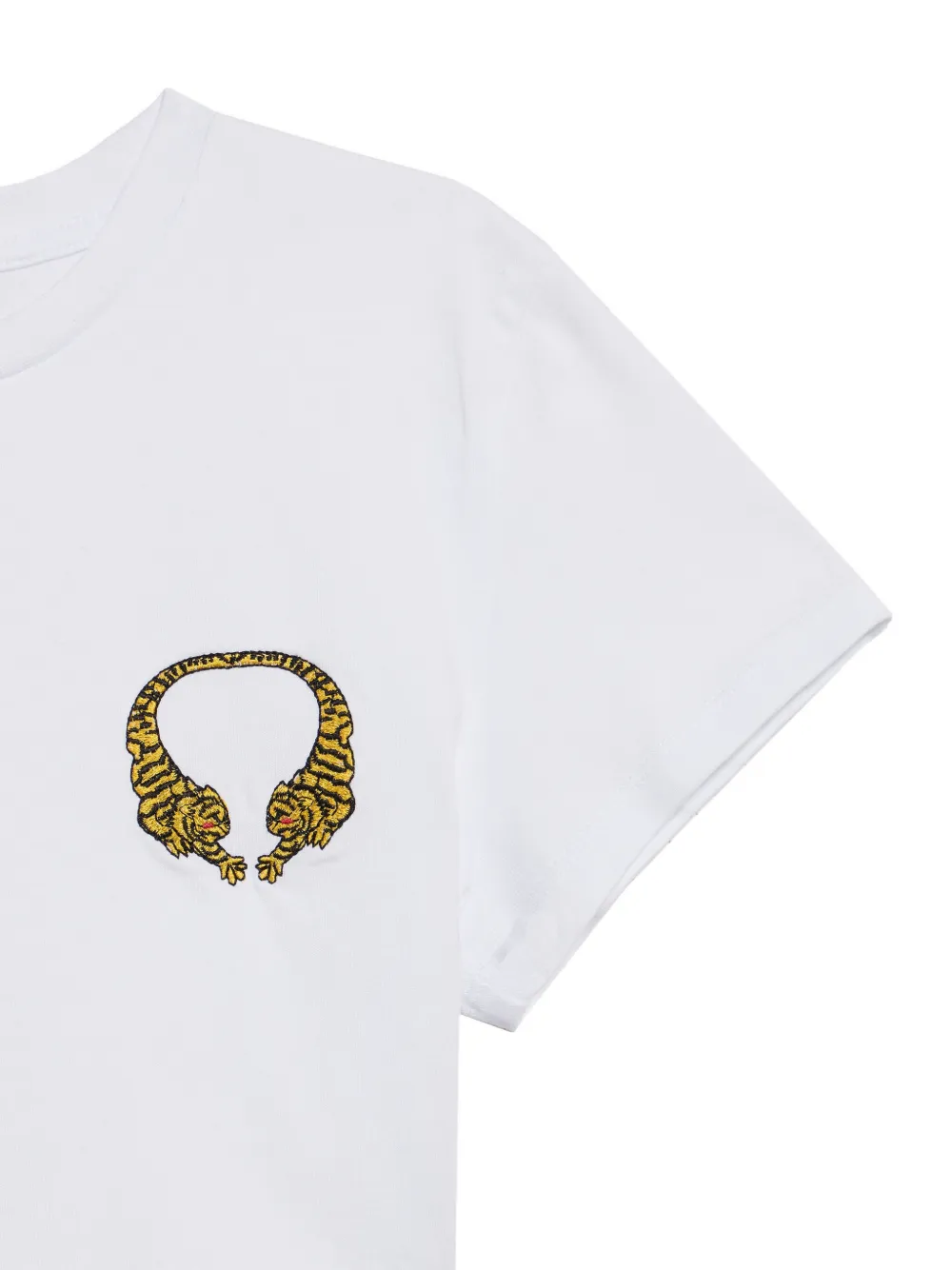 Roberto Cavalli Cropped T-shirt Wit