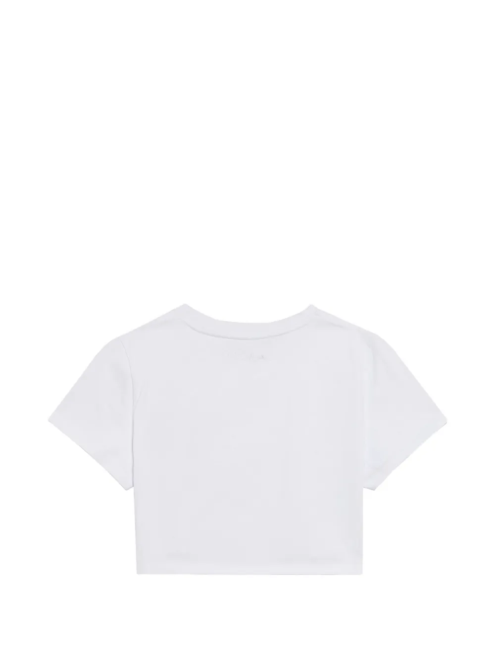  Roberto Cavalli Cropped T-shirt - White 